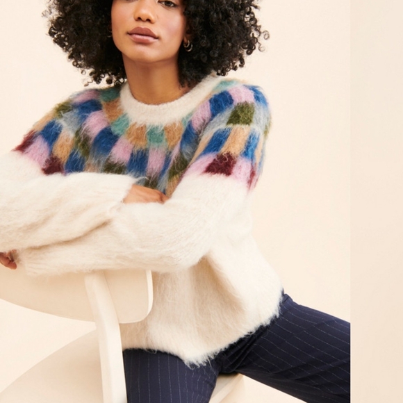 Madewell Sweaters - Madewell Multicolor Patterned Women's Sweater